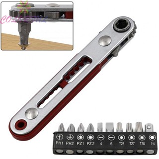 【COLORFUL】Ratchet Wrench Accessories Mini Offset Screwdriver Bit Screwdriver Handle