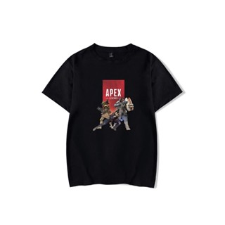 Apex Legends Print T-shirt Summer Cotton Tee Top Cosplay Shirt Tee_11