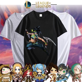 เสื้อยืดสวยๆ League of Legends เสื้อผู้ชายเท่ เสื้อยืดแขนสั้น ใส่สบายๆ เสื้อครอปสายฝอ เสื้อยืดน่ารักๆ เสื้อยืด_03