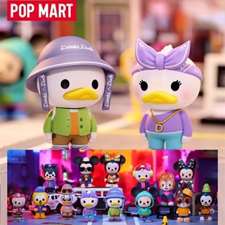 ★Hgtoys★[Optional] [ ] ตุ๊กตา Popmart Disney Street Series Mystery Box ของเล่นสําหรับเด็ก