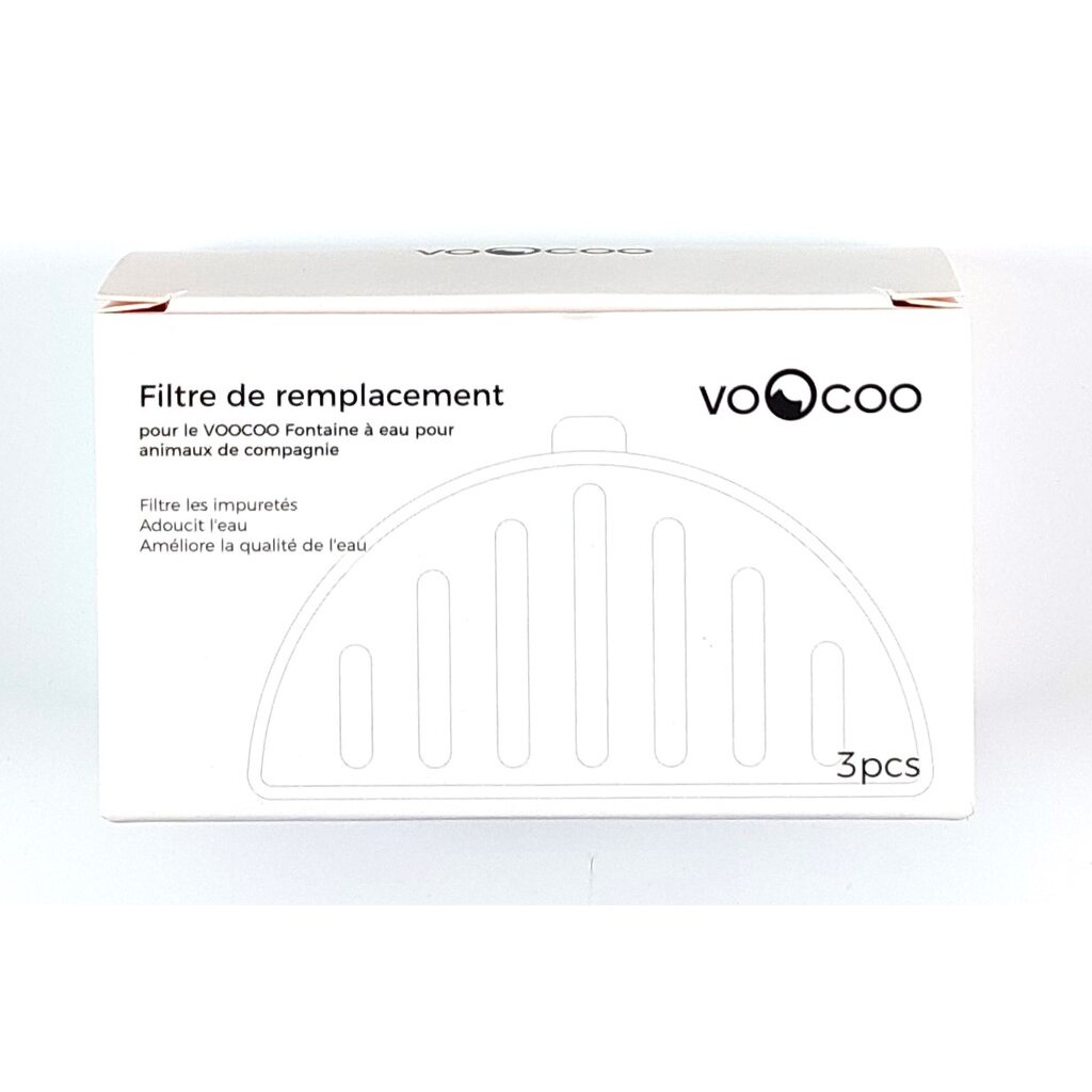 ไส้กรองรีฟิลล์สำหรับน้ำพุระบบไร้สาย VooCoo Pet Water Fountain รุ่น FLOW