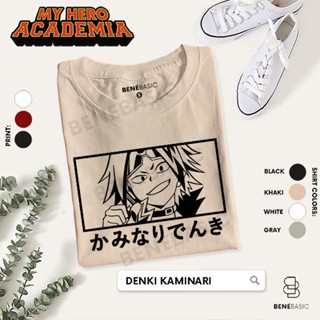 DENKI KAMINARI - My Hero Academia Tshirt | Premium Cotton Anime Shirt | Benebasic_04