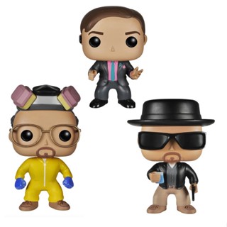 โมเดลฟิกเกอร์ Funko POP Breaking Bad Heisenberg Saul Goodman ของเล่นสําหรับเด็ก