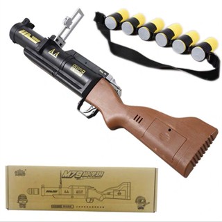 M79 Howitzer Model Missile Launcher Soft Rubber Bullet Toy Gun
