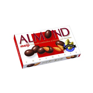 เมจิอัลมอนด์ช็อกโกแลต ALMOND 88 กรัมMEIJICHOCOLATE 88 G.