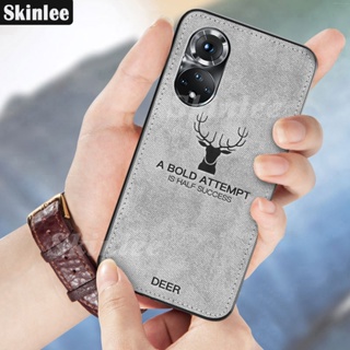 เคสโทรศัพท์มือถือ แบบบางพิเศษ ลายกวาง หรูหรา สําหรับ OPPO Reno 8 Pro 8T 8Z Reno 8T 8 Pro 8Z