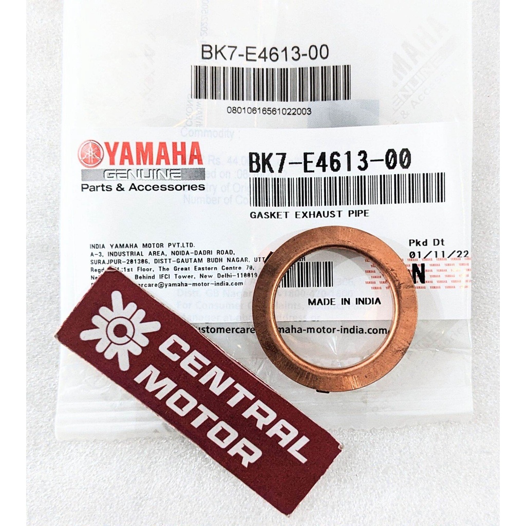 ASBESTOS GASKET UPPER EXHAUST GASKET R15 V3 MT15 XSR VISION R LED WR115 XABRE ORIGINAL YAMAHA BK7-E4