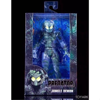 Neca ของแท้ ฟิกเกอร์ตุ๊กตา Predator รุ่นครบรอบ 30 ปีศาจ Jungle Hunter Demon 23.3 ซม.