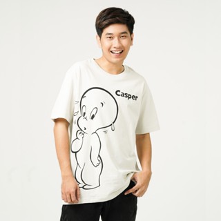 Universal Studios Men Casper The Friendly Ghost  T-Shirt - เสื้อผู้ชายยูนิเวอร์แซล สตูดิโอ แคสเปอร์  สินค้าลิขสิทธ์_03