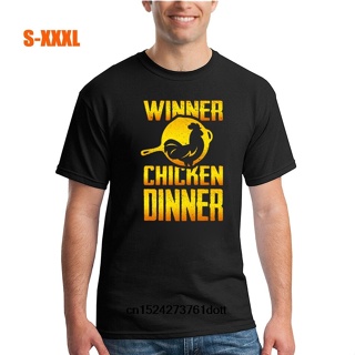 Winner Chicken Dinner Graphic Slim Humor Design Breathable Tops T-Shirt Comfortable Hip Hop Pure Cotton T-Shirt_02