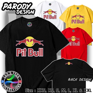 เสื้อยืด - ล้อเลียน PITBULL (RedBull) แบรนด์ Spoofs รุ่นเสื้อ| LexsTEES_03