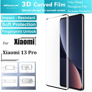 Nillkin ฟิล์มกระจกกันรอยหน้าจอ แบบนิ่ม 3D ทนแรงกระแทก สําหรับ Xiaomi 13 Pro 2 ชิ้น