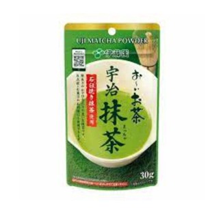 ชาเขียวแท้จากญี่ปุ่น UJI MATCHA POWDER 30g