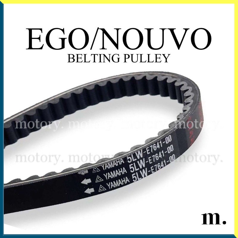 YAMAHA EGO / EGO S / NOUVO - BELTING PULLEY V-BELT TIMING BELT 5LW-E7641-00 EGO V1 EGOS NOUVO OLD V1