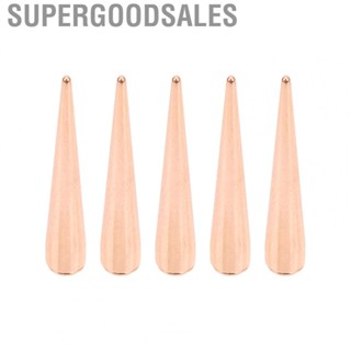 Supergoodsales Punk Cone Spikes Studs  5 Pcs Punk Cone Spikes  for Leather Crafts