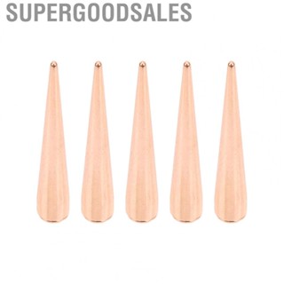 Supergoodsales Punk Cone Spikes Studs  5 Pcs Punk Cone Spikes  for Leather Crafts