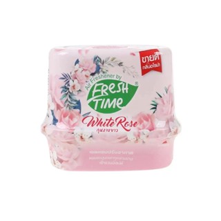 HOMEHAP FRESH TIME เจลปรับอากาศ กลิ่น White Rose 180 ก. น้ำหอม น้ำหอมปรับอากาศ น้ำหอมดับกลิ่น