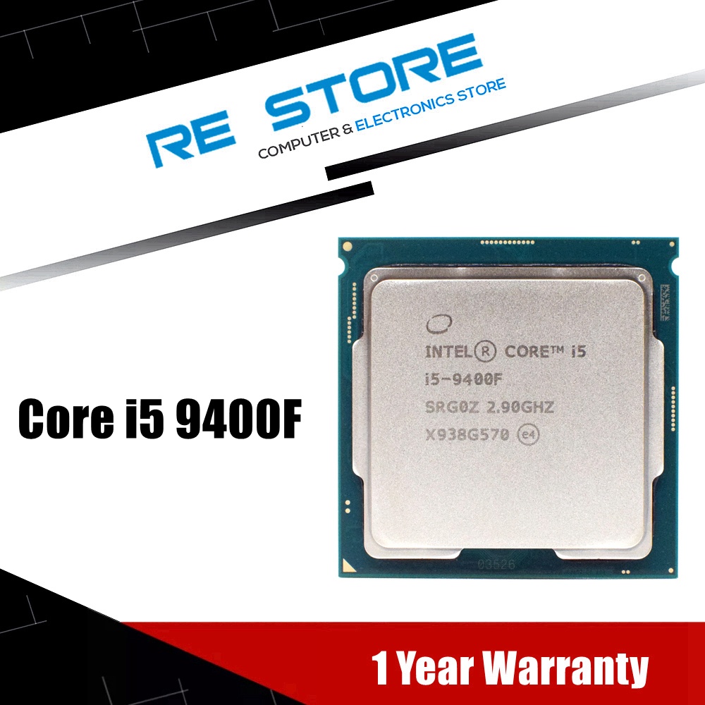 โปรเซสเซอร์ cpu Intel Core i5 9400F 2.9GHz Six-Core Six-Thread 65W 9M SRF6M SRG0Z LGA 1151