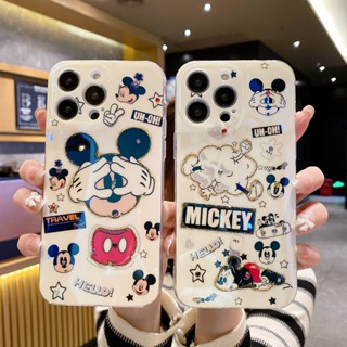 เคสโทรศัพท์มือถือ กันกระแทก ลายการ์ตูนมิกกี้เมาส์ สําหรับ IPhone 14 Pro MAX 13 Pro MAX 12 Pro MAX 11 Pro MAX 14 Plus X XR XS MAX 7 Plus 8 Plus SE 2020