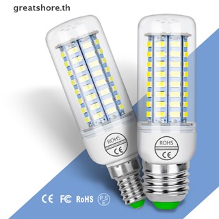 Greatshore หลอดไฟ E27 E14 7W 9W 12W 15W 20W 25W 5730 SMD LED สีขาวอบอุ่น TH