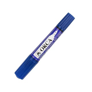 HOMEHAP ORCA ปากกาเคมี 2 หัว สีน้ำเงิน ปากกา