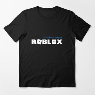 เสื้อยืดอินเทรนด์ผู้ชายอินเทรนด์ผู้หญิงเสื้อยืด พิมพ์ลาย ID Rather Be Playing Roblox เลือกลายได้S-3XL_03