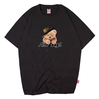 เสื้อยืด DISTRO ของแท้ ALIVE ANGEL BEAR COBOY SIMPLE BEAR SERIES ARGHINSPIRE BEAR BROWN KAOS TEDDY BEAR TEDDY BEAR _02