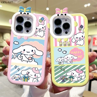 OPPO A15 A15S A16K A16E A17 A17K A3S A12E A74 A78 A95 A96 4G 5G เคสออปโป้ สำหรับ Case Cartoon Laurel Dog เคส เคสโทรศัพท์ เคสมือถือ Shockproof Casing