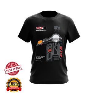  [Ready Stock] Cotton 100%!!  Baju Vespa SIP Performance BFA Motori Motocycle Vespa T Shirt_03