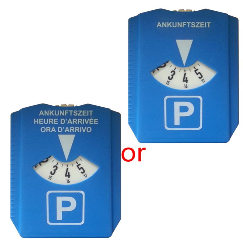 Edb * พลาสติก Auto Car Parking Disc Timer นาฬิกามาถึงสําหรับแสดงเวลาด ้ วย Snow Scr