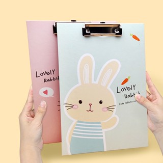 🍉AA86 Shop🍉 คลิปบอร์ด A4 Clip Board แผ่นรองเขียน ลายการ์ตูนน่ารัก