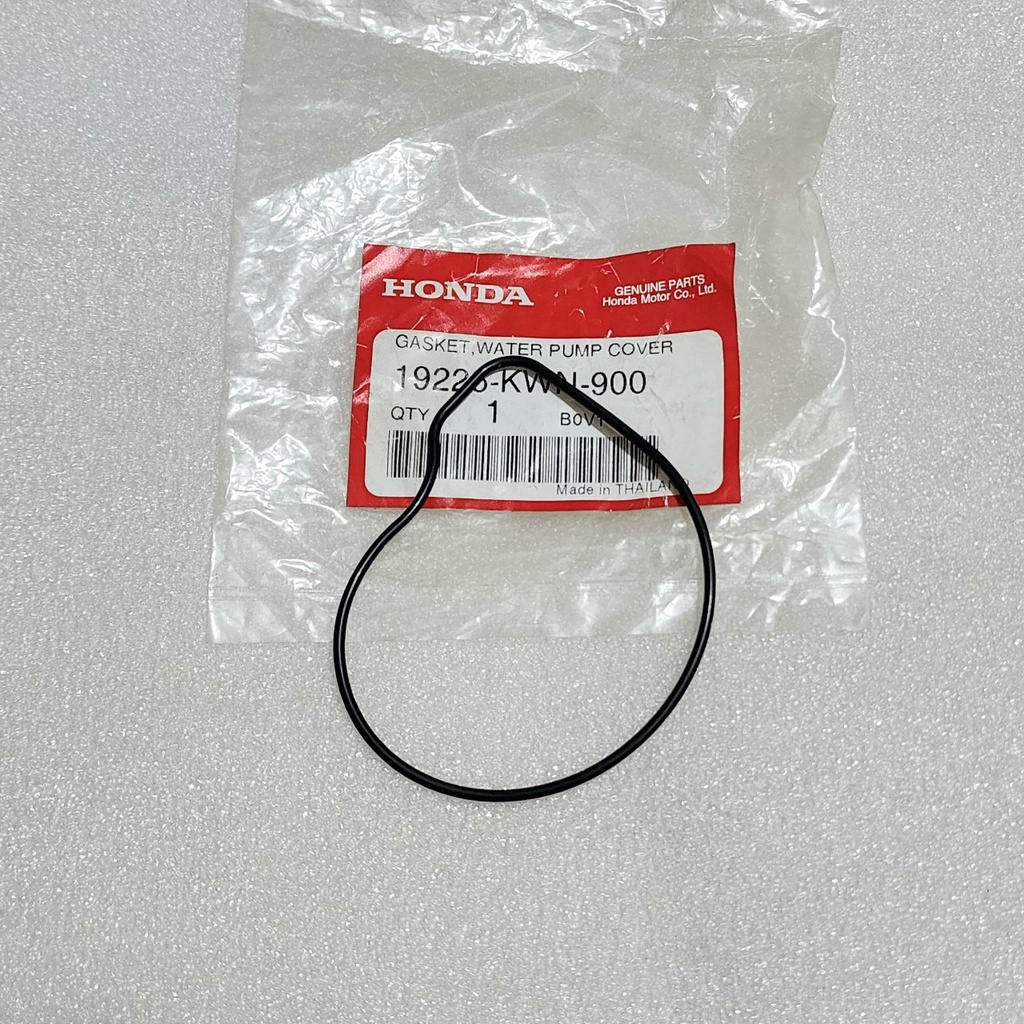ปะเก็นฝาครอบปั๊มน้ํา Vario Thai Click, Ab125, PCX - 19226-KWN-900