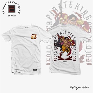  ใหม่เอี่ยมอนิเมะAnime Shirt  - One Piece - Gol D. Roger - Pirate King