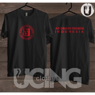 เสื้อยืด พิมพ์ลาย Indonesian Cement Association ASI สําหรับผู้ชาย