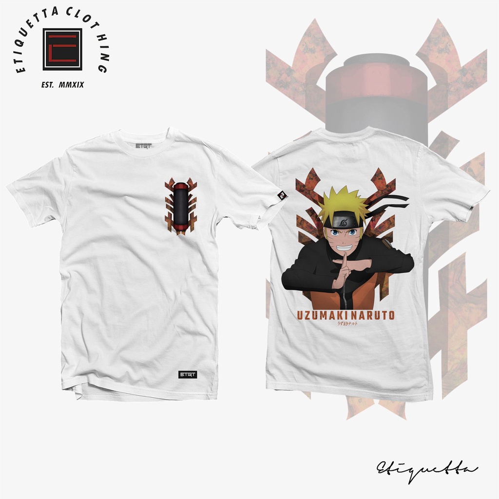 [S-5XL]#ถูกสุด Anime Shirt - ETQTCo. - Naruto - Naruto Uzumaki v2
