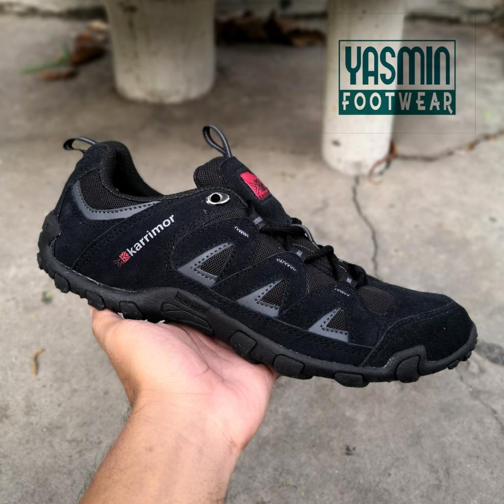 LIMITED Karrimor Summit MTB Bike Shoes / Karimor Short Hiking Shoes Rubber Sole / Top Suede Leather 