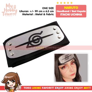 ที่คาดผม ลายการ์ตูนอนิเมะ Naruto Konoha Scribble Itachi Konoha Missing Ninja