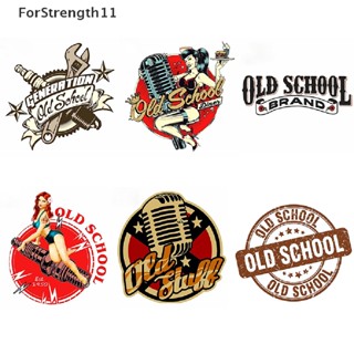 Fo สติกเกอร์ ลายการ์ตูนอนิเมะ Old School ขนาด 13 ซม. สําหรับตกแต่งตู้เย็น รถยนต์