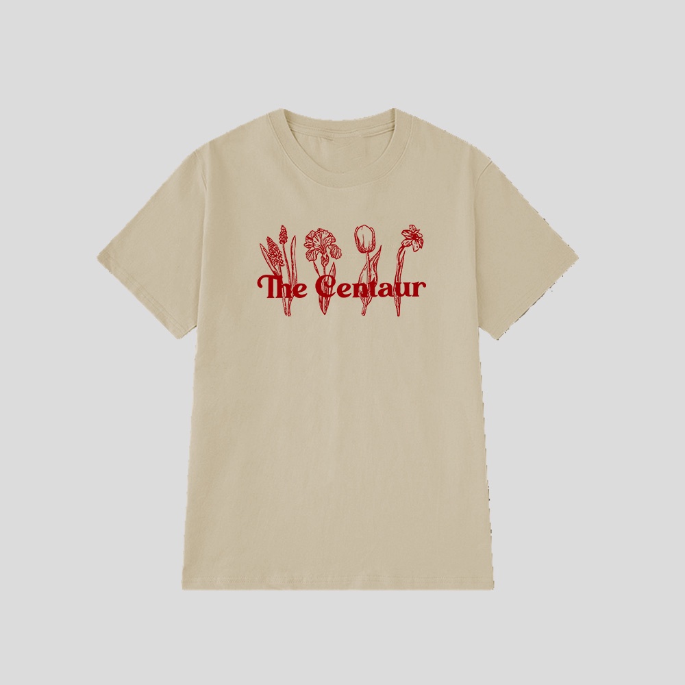 [SR-STUDIO] พร้อมส่ง เสื้อยืดแขนสั้น คอกลม ทรงหลวม ลายดอกไม้ สไตล์เกาหลี 22 เข้ากับทุกการแต่งกาย แฟช