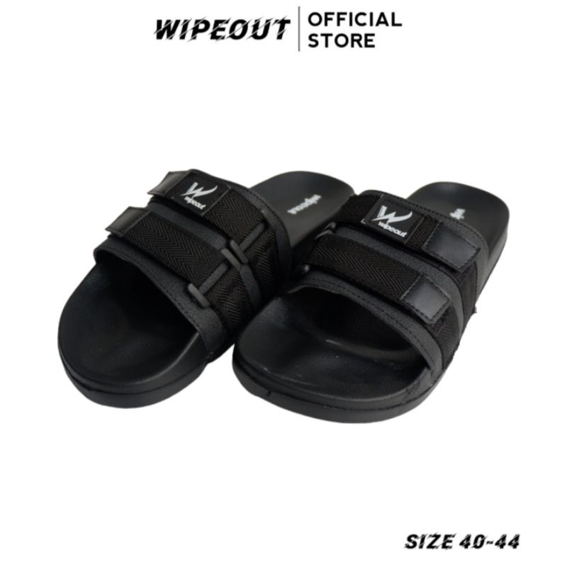Hitam รองเท ้ าแตะผู ้ ชาย Original Slide Slip on Sandals Anti Slippery น ้ ําหนักเบา Gorka Black Wi