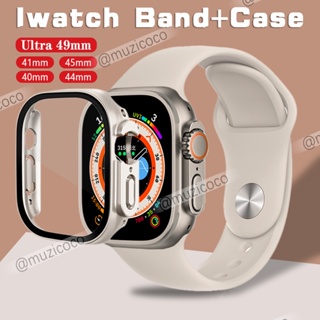 【พร้อมส่ง】สายนาฬิกาข้อมือ และเคส สําหรับ Iwatch Iwatch 45 มม. 41 มม. 44 42 มม. 40 38 มม. Iwatch Series 8 7 SE 6 5 4 3 2 1 41 มม. 45 มม. Iwatch Ultra 49 มม.