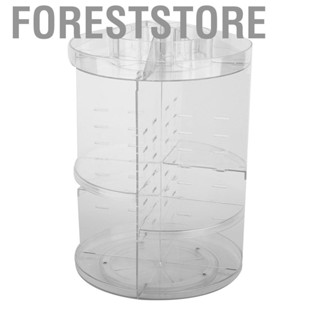 Foreststore Transparent Acrylic Makeup 360 Degree Rotating Costemics Display BT0