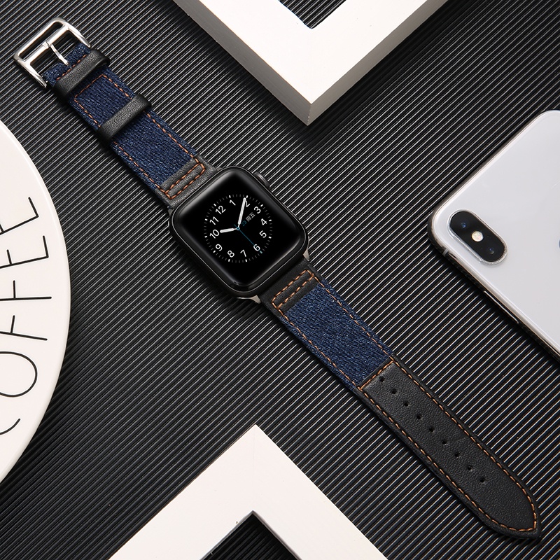 พร้อมส่ง สายนาฬิกาข้อมือ หนังแท้ แบบเปลี่ยน สําหรับ Iwatch 8 applewatch ultra 45 มม. 41 iphone Series 5 6 SE s7 49 มม.