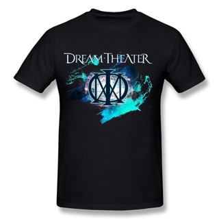 ใหม่ เสื้อยืดลําลอง แขนสั้น พิมพ์ลายภาพยนตร์ Dream Theater สําหรับผู้ชาย_04