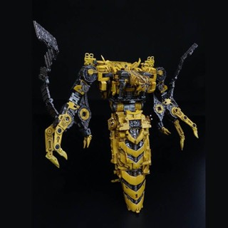 ((พร้อมส่ง) พร้อมส่ง ตัวต่อฟิกเกอร์ Devil Saviour DS-06 Frenzy Reprint Bulldozer RHZ2