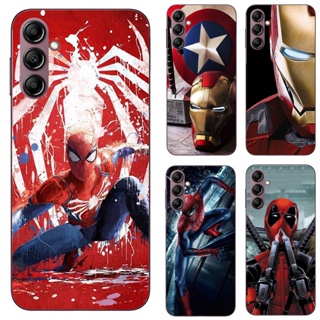 เคสโทรศัพท์ซิลิโคน TPU แบบนิ่ม ลายซุปเปอร์ฮีโร่ Marvel สําหรับ Samsung Galaxy A14 5G