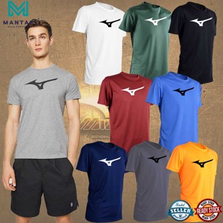 TSHIRT RUNNING MIZUNO MICROFIBRE / Golf Design Popular Sporting Gear Outdoor Dry Fit Baju FOOTBALL BADMINTON FUTSAL_01