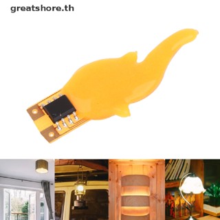 Greatshore หลอดไฟไดโอด Led 3v 2200K ยืดหยุ่น อุปกรณ์เสริม สําหรับตกแต่ง