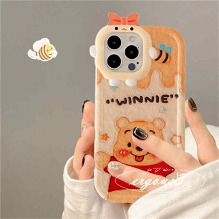 เคสโทรศัพท์มือถือ ลายการ์ตูนหมีพูห์น่ารัก สําหรับ Vivo Y16 Y35 Y02s Y22 Y22S V25 Y12s Y12A Y15A Y15S Y20 Y20S Y20i Y17 Y15 Y12 Y21 Y21s Y33s V23 V20Pro V23e T1 Y33T Y1s Y11 Y50 Y30i Y19 S1