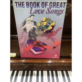 LOVE SONG THE BOOK OF GREAT LOVE SONGS PVC (WB)